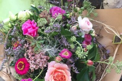 Bouquet rond nature