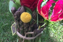 Botte d'asperge décorée...