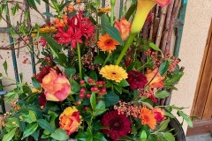 Arrangement en hauteur coloré
