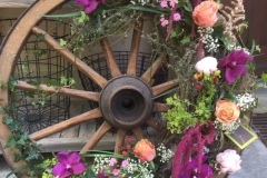 Roue décorée